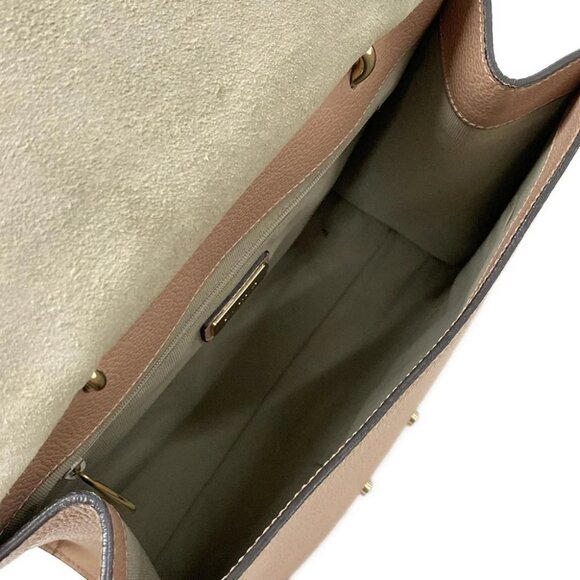 FURLA Julia - Pink Leather Handbag - Picture 8 of 10